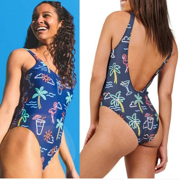 Chubbies The Neon Lights One Piece 